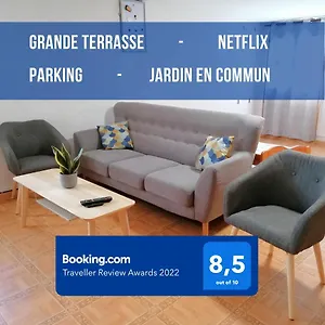 Logement&terrasse Au Lac Léman Appartement